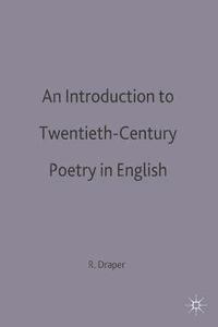 bokomslag An Introduction to Twentieth-Century Poetry in English