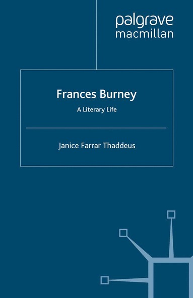 bokomslag Frances Burney