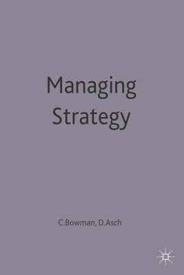 bokomslag Managing Strategy