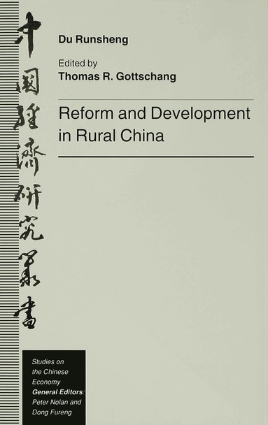 bokomslag Reform and Development in Rural China