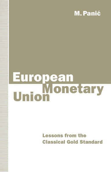 bokomslag European Monetary Union