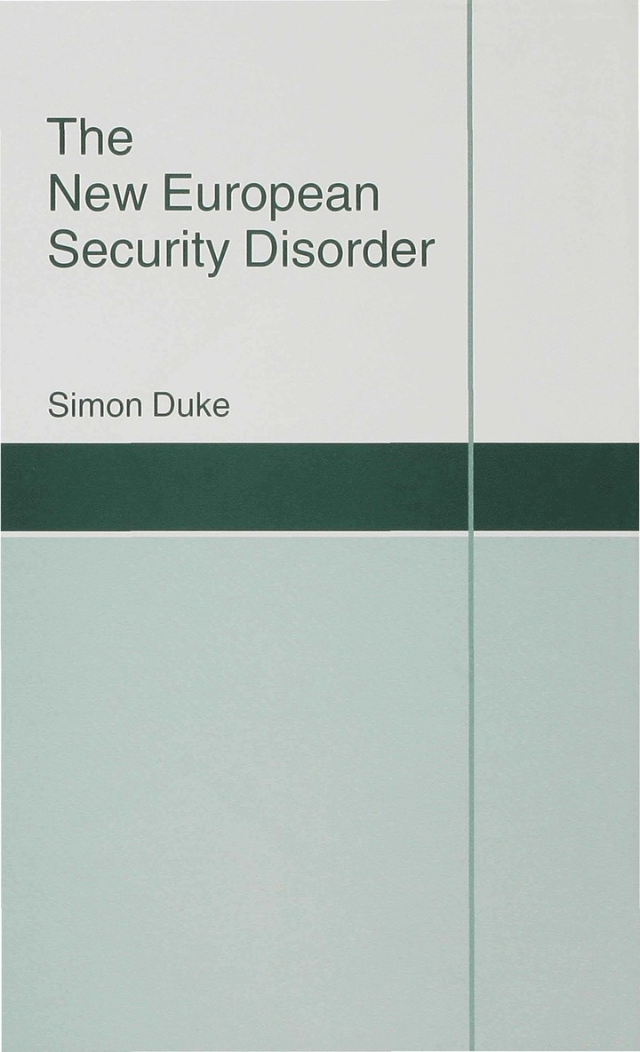 S. Duke, Simon Duke, Duke - New European Security Disorder, Inbunden