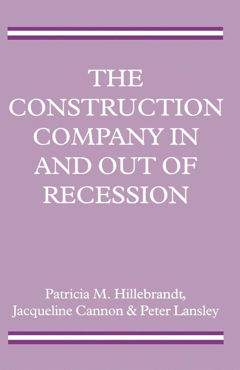 The Construction Company in and out of Recession 1