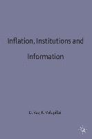 bokomslag Inflation, Institutions and Information