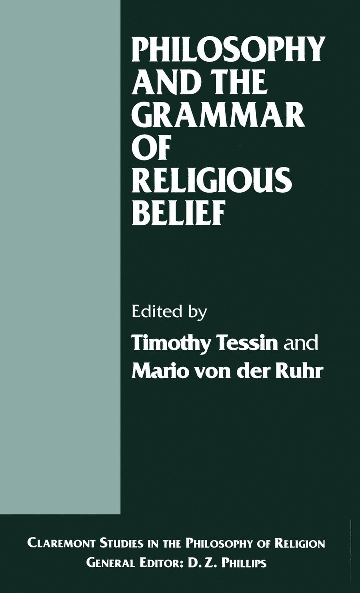 Philosophy and the Grammar of Religious Belief 1