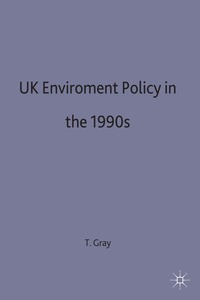 bokomslag UK Environmental Policy in the 1990s