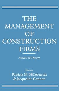 bokomslag Management Of Construction Firms