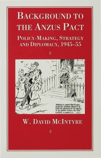 bokomslag Background to the Anzus Pact