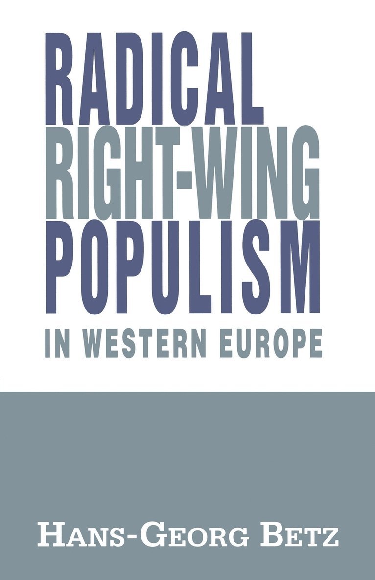 Radical Right-wing Populism and Western Europe 1