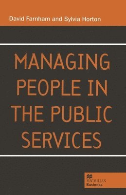 Managing People in the Public Services 1