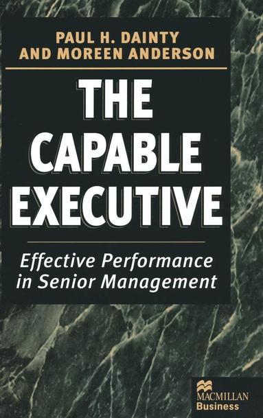 bokomslag The Capable Executive