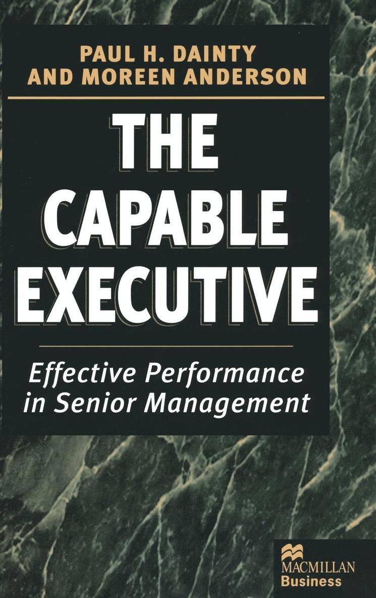 The Capable Executive 1