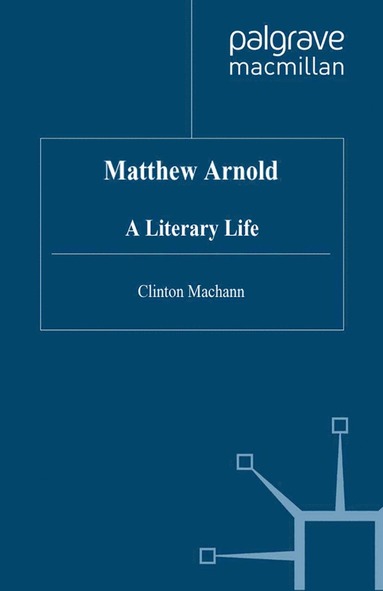 bokomslag Matthew Arnold