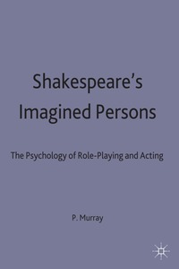 bokomslag Shakespeares Imagined Persons