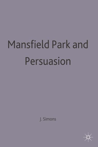 Judy Simons - Mansfield Park and Persuasion, Häftad