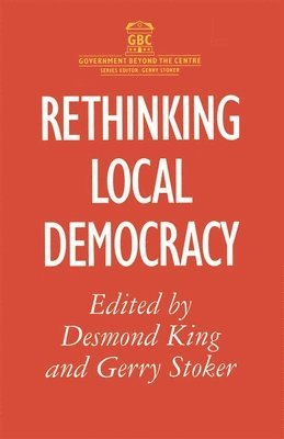 Rethinking Local Democracy 1
