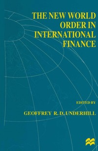 bokomslag New World Order in International Finance