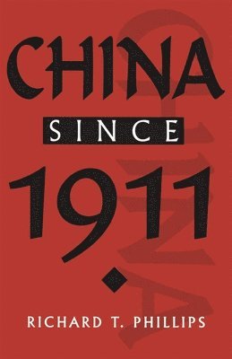 China since 1911 1