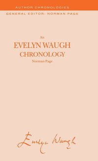 bokomslag An Evelyn Waugh Chronology