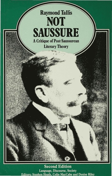 bokomslag Not Saussure