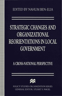 bokomslag Strategic Changes and Organizational Reorientations in Local Government