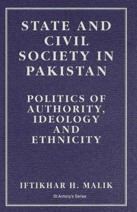 bokomslag State and Civil Society in Pakistan