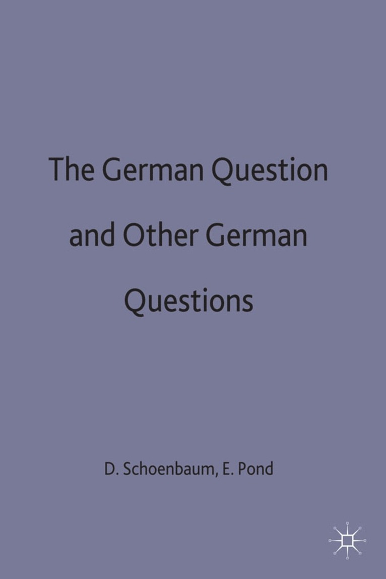German Question and Other German Questions 1