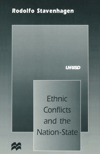 bokomslag Ethnic Conflicts And The Nation-state