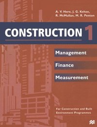 bokomslag Construction 1: Management Finance Measurement