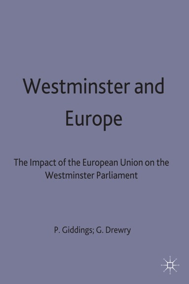 bokomslag Westminster and Europe