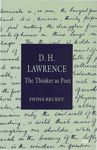 bokomslag D.H. Lawrence: The Thinker as Poet