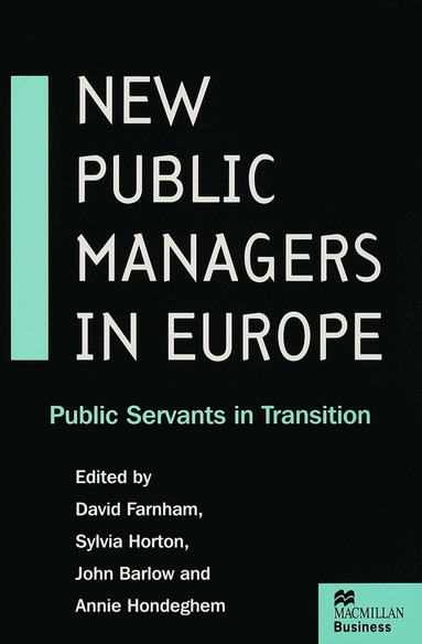 bokomslag New Public Managers in Europe