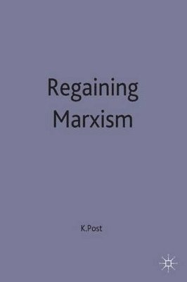 bokomslag Regaining Marxism
