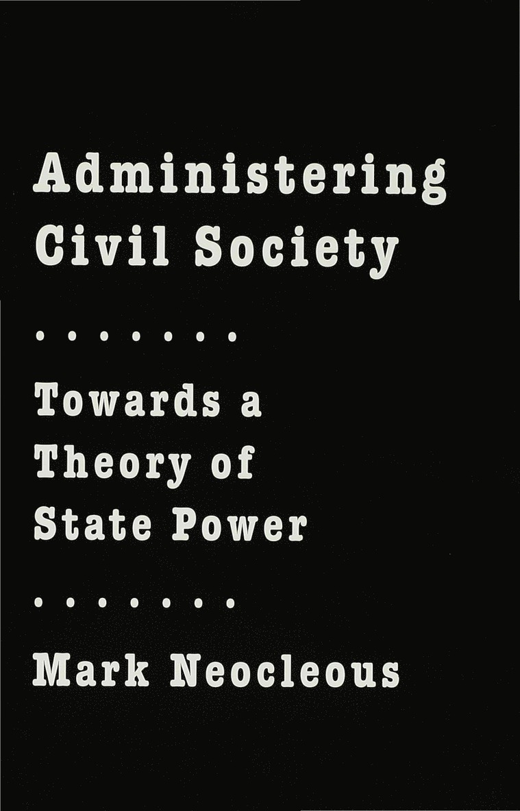 Administering Civil Society 1