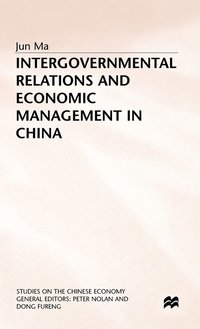 bokomslag Intergovernmental Relations and Economic Management in China