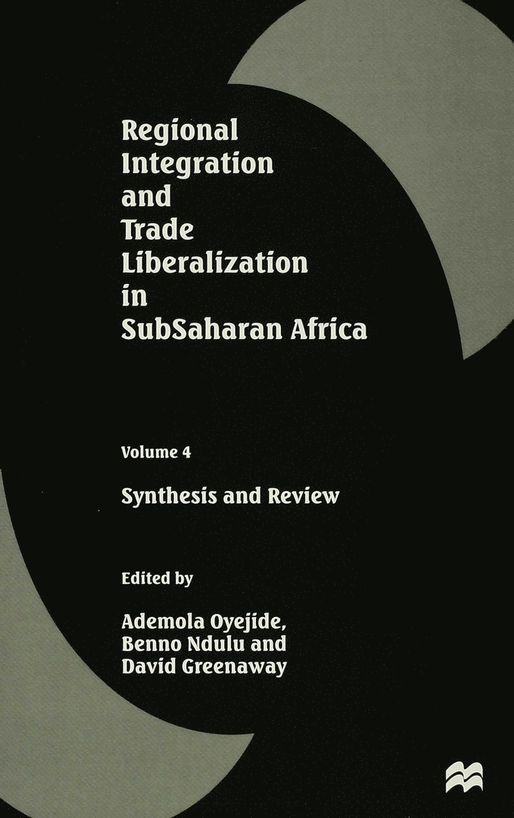 Regional Integration and Trade Liberalization in SubSaharan Africa 1