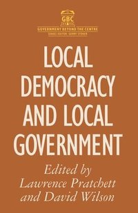 bokomslag Local Democracy and Local Government