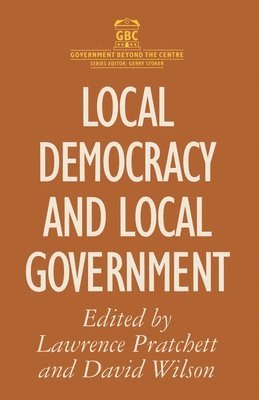 bokomslag Local Democracy and Local Government