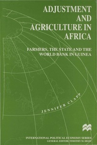 bokomslag Adjustment and Agriculture in Africa