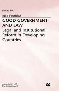 bokomslag Good Government and Law