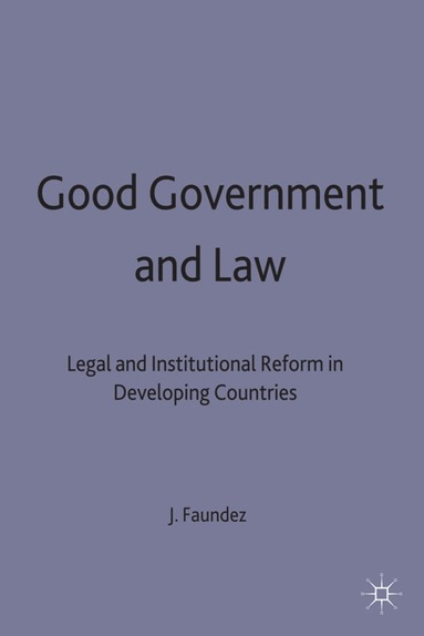 bokomslag Good Government and Law