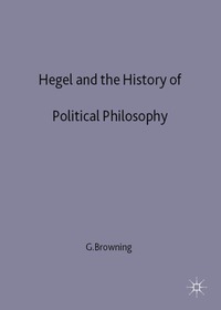 bokomslag Hegel and the History of Political Philosophy