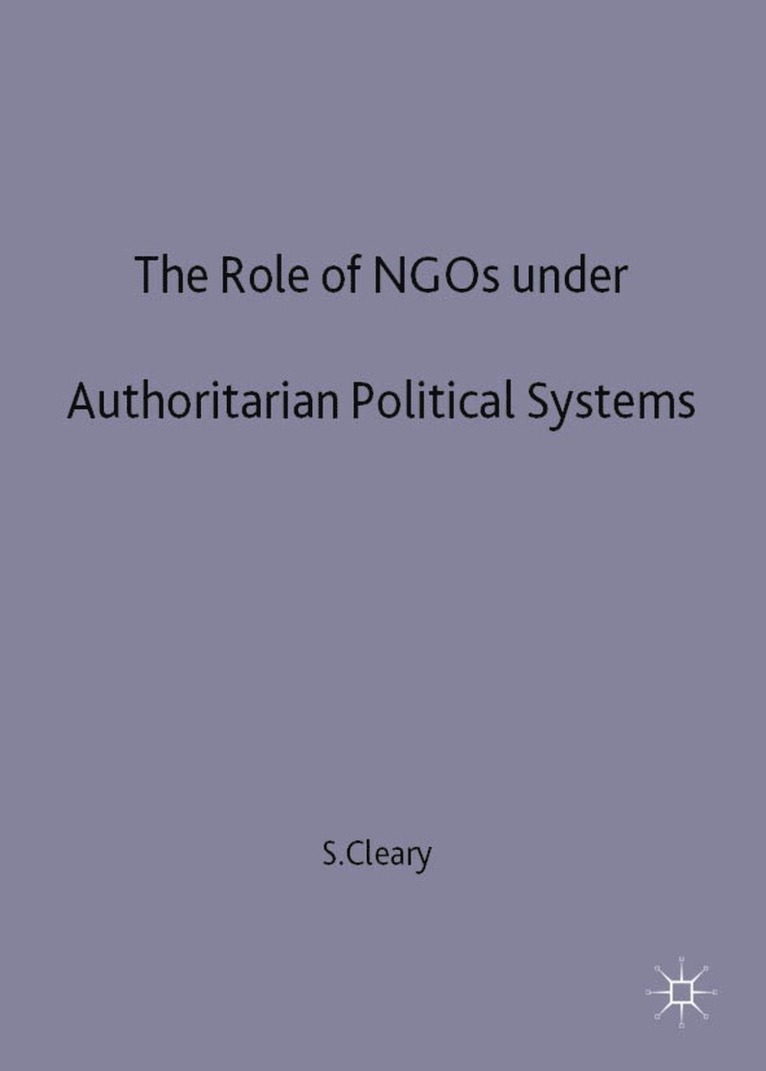 The Role of NGOs under Authoritarian Political Systems 1