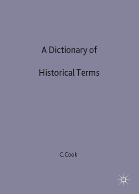 Dictionary of Historical Terms