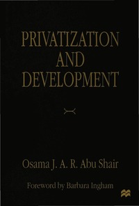 bokomslag Privatization and Development