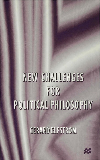 bokomslag New Challenges for Political Philosophy