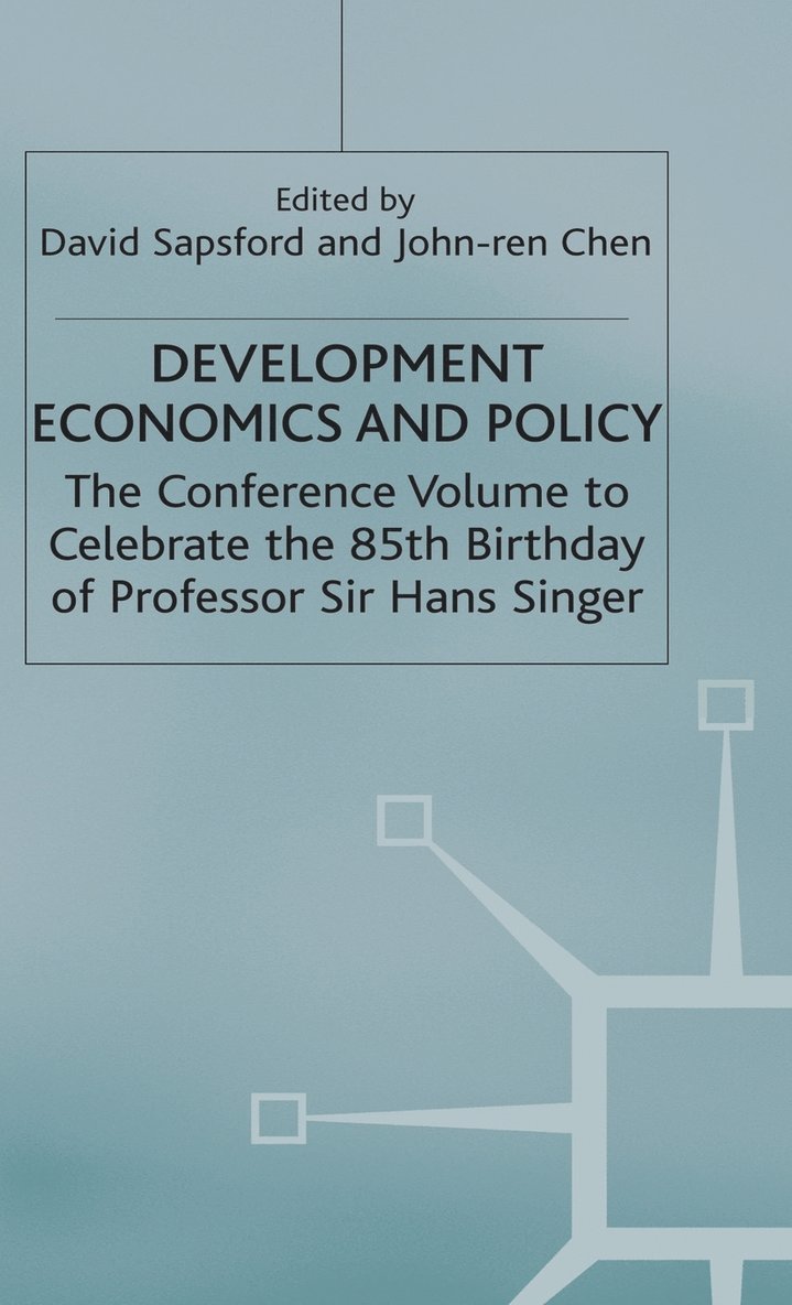 Development Economics and Policy 1