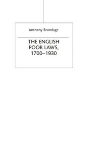bokomslag The English Poor Laws 1700-1930