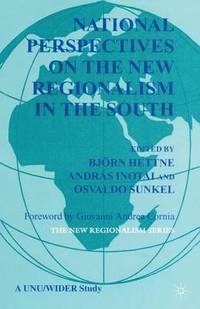 bokomslag National Perspectives on the New Regionalism in the Third World
