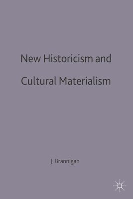 bokomslag New Historicism and Cultural Materialism